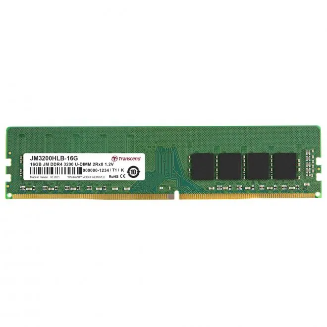 92297843_2254606128.webp TRANSCEND JET MEMORY 16GB DDR4-3200 DESKTOP U-DIMM 2RX8 CL22
