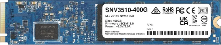 Synology 400GB M.2 22110 NVMe SSD