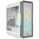 7000X RGB White Tempered Glass Mid-Tower; 6x 3.5-inch