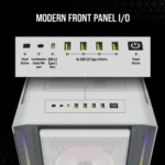 7000X RGB White Tempered Glass Mid-Tower; 6x 3.5-inch