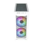 Cooler Master HAF 500 Mid Tower Case White.