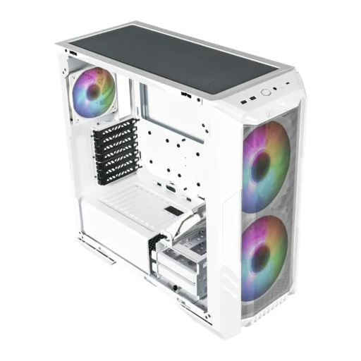 Cooler Master HAF 500 Mid Tower Case White.