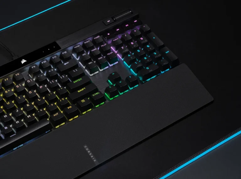 Corsair K70 RGB PRO Mechanical Gaming Keyboard - CHERRY MX SPEED Silver Keyswitches - Black