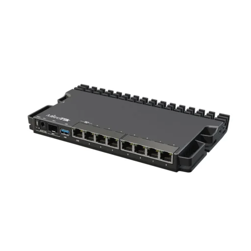 MikroTik RouterBOARD RB5009UG+S+, 1x 2.5GB LAN, 7x 1GB LAN, 1x SFP+ port, RouterOS L5, metal desktop case, PSU