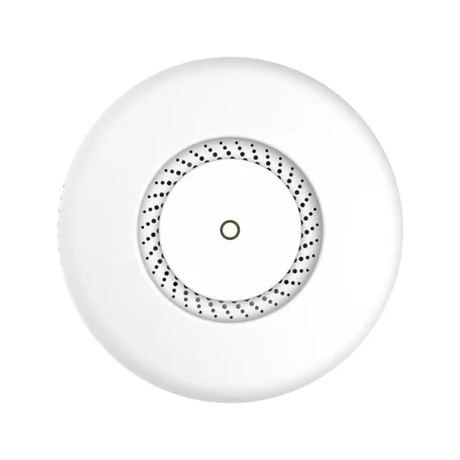 MikroTik cAP AC Dual Band Indoor Access Point, 2x GB LAN (one with POE-out), built-in 2.4GHz 802.11b/g/n Dual Chain wireless, built-in 5GHz 802.11an/AC Dual Chain wireless, ceiling enclosure, wall-mount enclosure, PSU, POE injector
