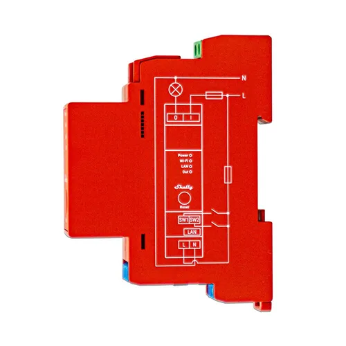 Shelly Plus 2PM Wi-Fi Relay With Power Metering