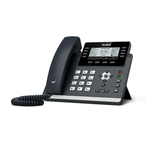 Yealink T43U Advanced Gb IP Phone With Dual USB Ports, Excludes PSU