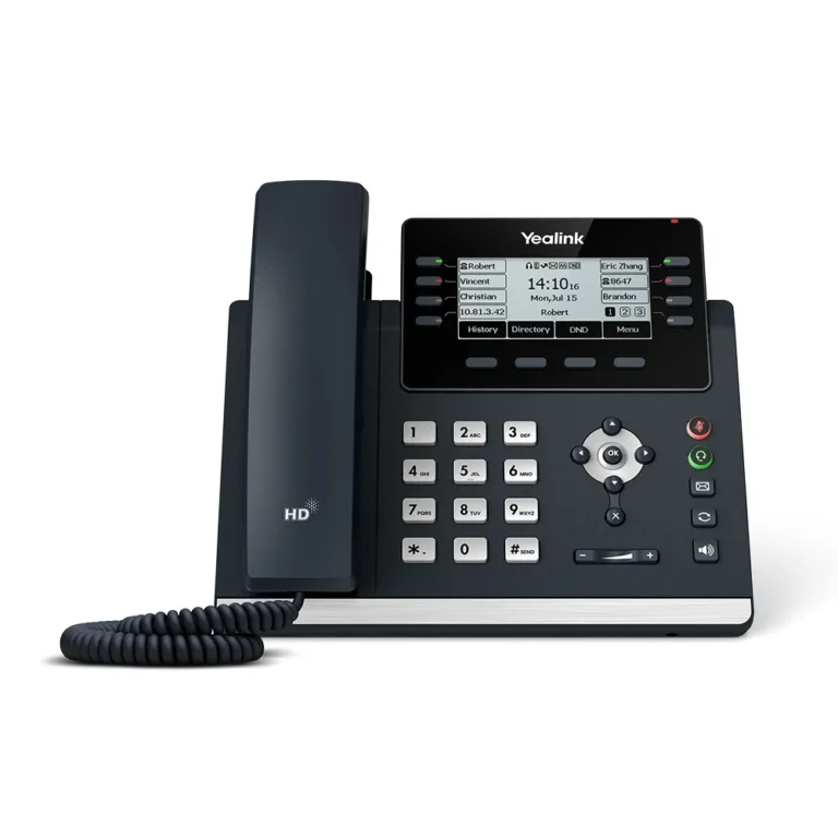 C-SIP-T43U Yealink T43U Advanced Gb IP Phone With Dual USB Ports