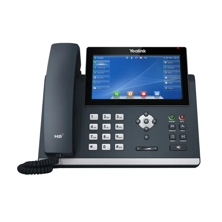 Yealink T48U Gb IP Phone With 7 Touch LCD And Dual USB Ports, Excludes PSU