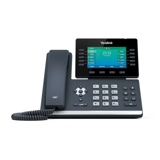 Yealink T54W Dual Band Wi-Fi IP Phone, Excludes PSU