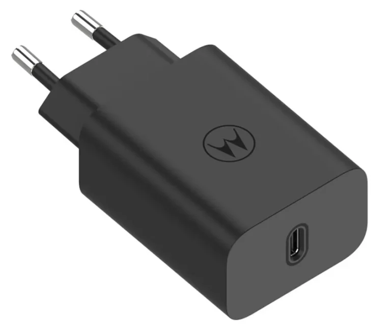 Motorola TurboPower 30W USB-C Charger With 1m Cable (Black)