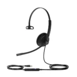 Yealink UH34 Lite Single Earpiece USB Headset With Foam Ear Cushions Teams edition