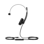 Yealink UH34 Single Earpiece USB Headset With Leatherette Ear Cushions Teams edition
