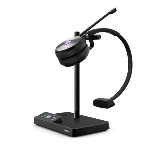 Yealink WH62-Mono DECT Wireless On Ear Mono Headset