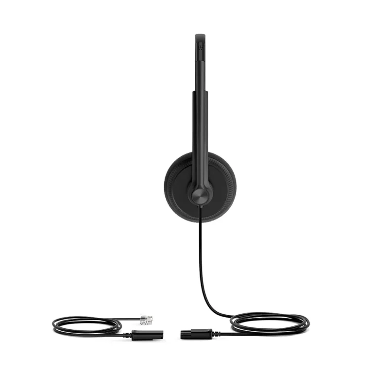 C-YHS34-LITE-DUAL-2 Yealink YHS34 Lite Dual Headset With RJ-9 And Foam Ear Cushions