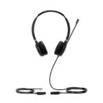 Yealink YHS36 Dual Headset With RJ-9 And Leatherette Ear Cushions