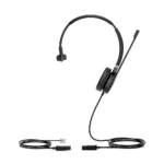 Yealink YHS36 Mono Headset With RJ-9 And Leatherette Ear Cushions