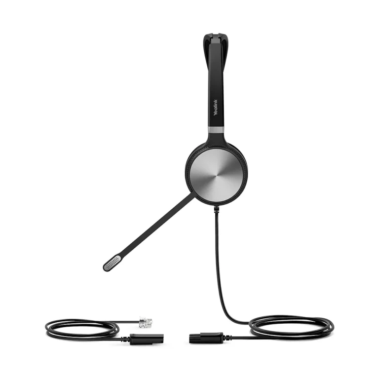 Yealink YHS36 Mono Headset With RJ-9 And Leatherette Ear Cushions