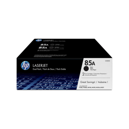 CE285AF_default.png HP 85A 2-Pack Black Original LaserJet Toner