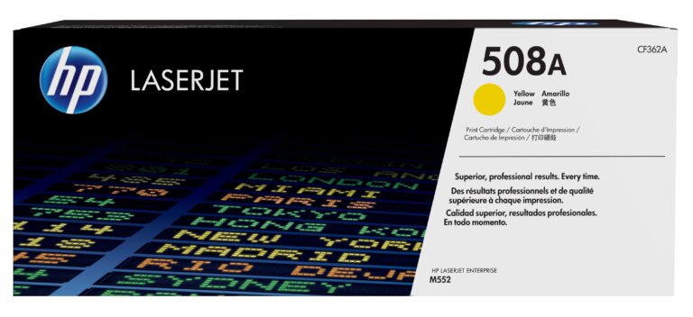 HP 508A Yellow LaserJet Ent Toner Cartridge