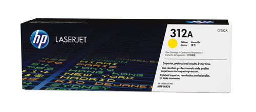 HP 312A Yellow Original LaserJet Toner Cartridge