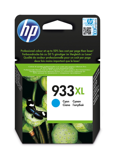 CN054AE_default.jpg HP 933Xl Cyan OfficeJet Ink Cartridge
