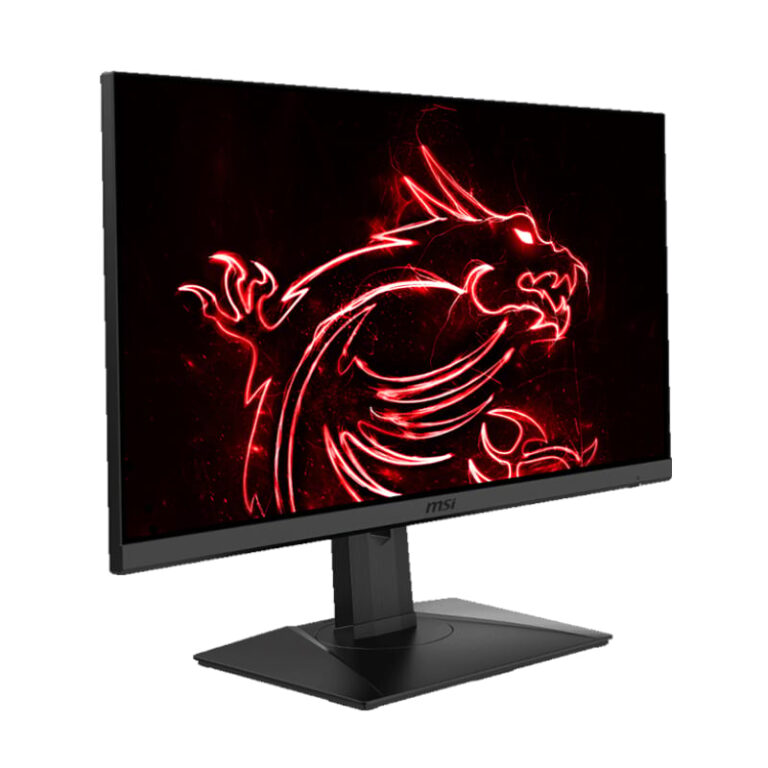 MSI G272QPF 27 Gaming Monitor 2560 x 1440 (QHD) Rapid IPS 1ms 170Hz G-Sync Compatible HDR Ready HDMI Displayport Tilt Swivel Height Adjustable Pivot