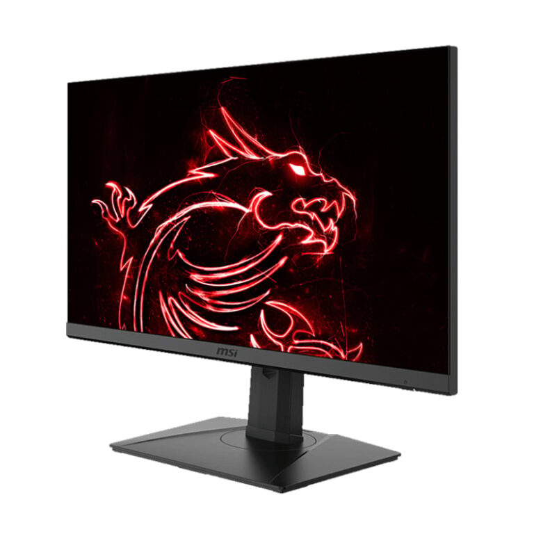 MSI G272QPF 27 Gaming Monitor 2560 x 1440 (QHD) Rapid IPS 1ms 170Hz G-Sync Compatible HDR Ready HDMI Displayport Tilt Swivel Height Adjustable Pivot