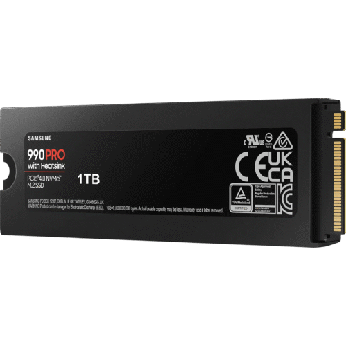Samsung 990 PRO 1 TB NVMe SSD W/Heatsink