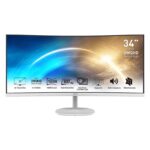 MSI PRO MP341CQ Professional Monitor 3440x1440 (UWQHD) VA 1m