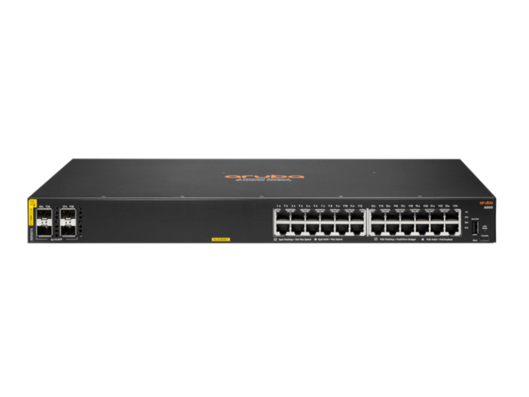 HPE Aruba 6000 24G 4SFP Managed POE Switch