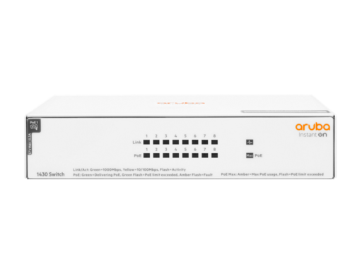 Aruba IOn 1430 8G Class4 PoE 64W Switch