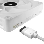 Corsair iCUE LINK QX120 RGB 120mm PWM Fan Expansion Kit - White