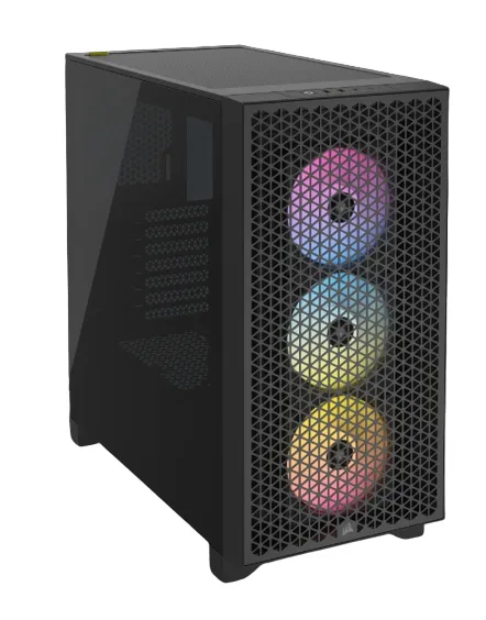 3000D RGB AIRFLOW Black Mid-Tower PC Case