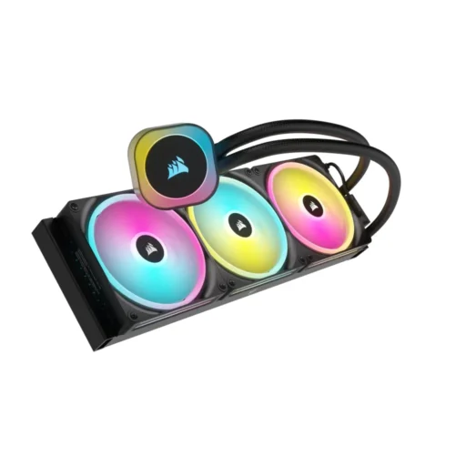 Corsair iCUE LINK H170i RGB Liquid CPU Cooler - QX140 RGB Fans - 420mm Radiator - Fits Intel? LGA 1700; AMD? AM5 - Hub Included
