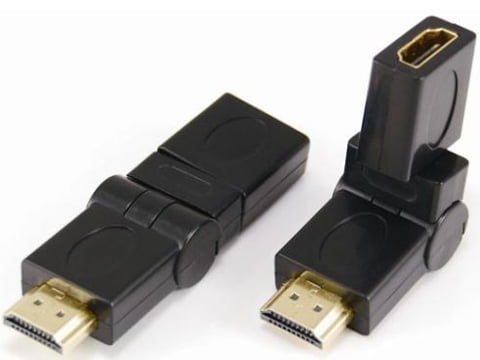 HDMI MALE TO HDMI FEMALE 360-