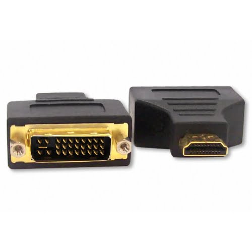 ada026.jpg DVI (24+5) MALE TO HDMI MALE ADAPTER