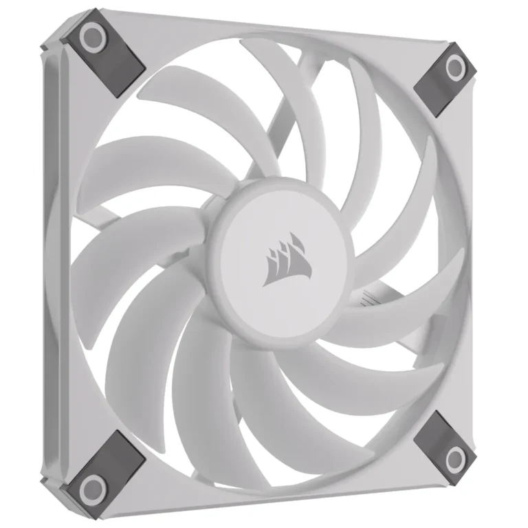 Corsair iCUE AF120 RGB SLIM 120mm PWM Fluid Dynamic Bearing Fan - White