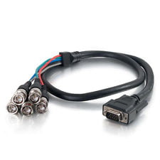 bnc005.jpg VGA TO COMPONENT COLOUR CABLE 1.5M