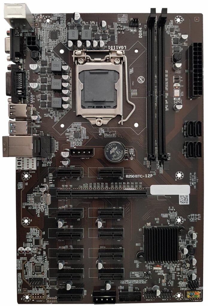 12 PCIE MINING MOTHERBOARD