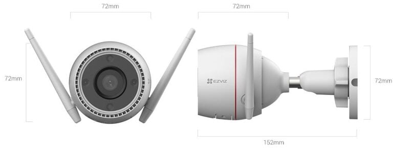 EZVIZ OUTPRO 2K RES HOME WIFI CAM