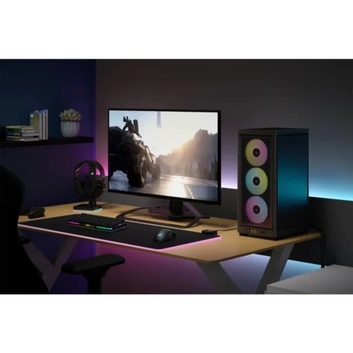 5000D RGB Airflow White Tempered Glass Mid Tower;