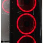 GAMING CASE NO PSU 4 LED FAN