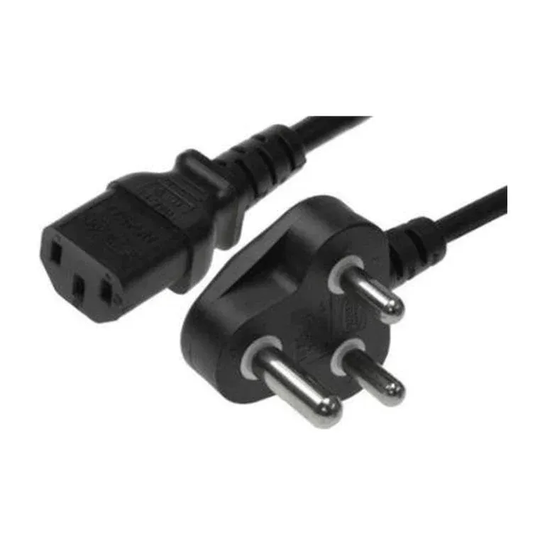 Dedicated 3-pin Power Cable with IEC Plug