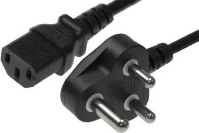 Dedicated 3-pin Power Cable with IEC Plug