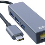 TYPE C + USB2 X 3 + 10/100 LAN