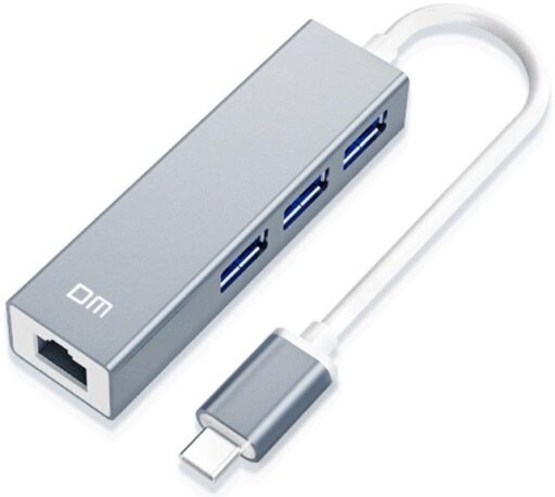 TYPE-C TO 3 X USB3.0 + GIGLAN