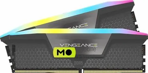 Corsair VENGEANCE RGB DDR5 32GB (2 x 16GB) DDR5 5200 CL40-40-40-77 1.25V Intel XMP & AMD EXPO - GREY.