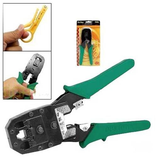 TOOLS: CRIMPING TOOL (RJ45 AND RJ11 )