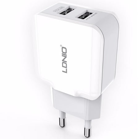 dla2202.jpg LDINO 5V/2.4A DUAL PORT AC CHARGER